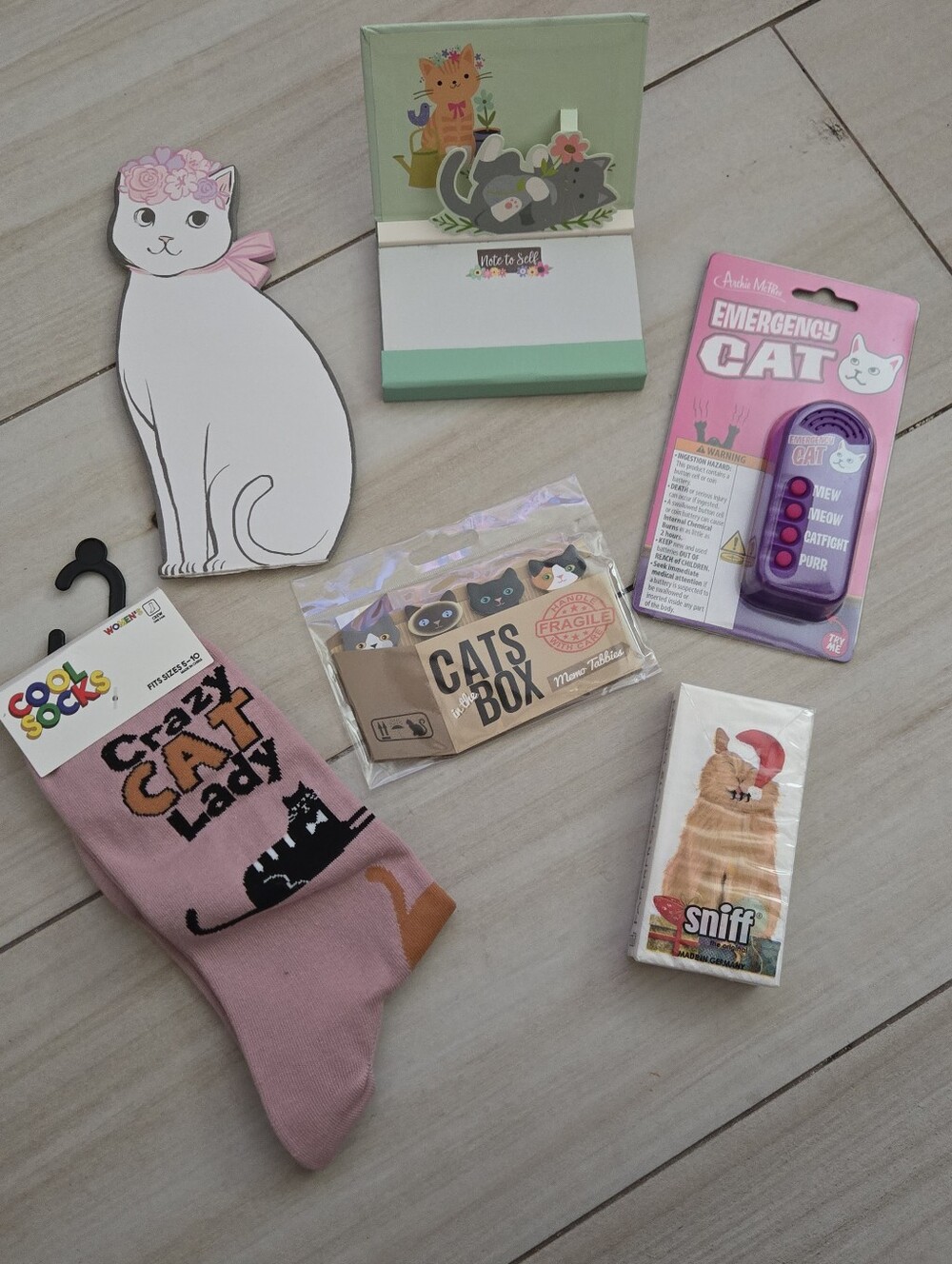 LOT Cat Themed Items
